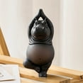 thumbnail image 3 of Uutvery Clumsy Yoga Master Hippo,Funny Desktop Ornament,Hippo Figurine Yoga Statue,Adorable 3D Printed Hippo Yoga Sculpture, Unique Zen Meditation Gifts, for Car, Home,Office Decor, 3 of 9