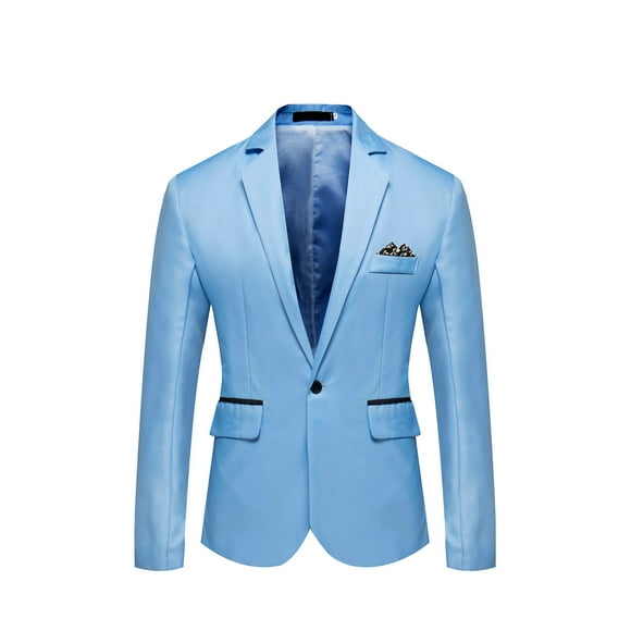 Drppepioner Men'S England Solid Color High Quality Casual Single Breasted Suit