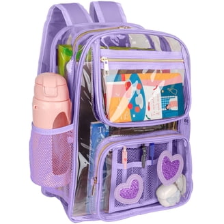 Polo Ralph Lauren Big Pony Clear Backpack Bag Navy Blue  display picture 1
