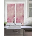 thumbnail image 2 of Window Privacy Film, Pink White Christmas UV Sun Blocking Window Tint Film Heat Control One Way Blackout Window Film, Watercolor Xmas Snowflake Retro Simple Non Adhesive Static Cling 19.6x39.3 In, 2 of 7