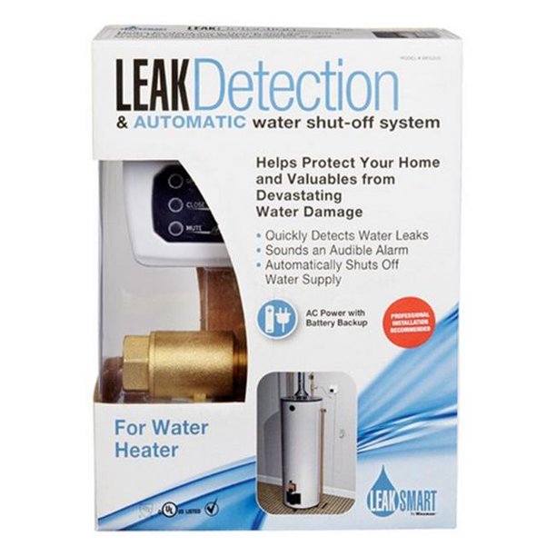 LeakSmart 8810200 Leaksmart .75" Hot Water Leak Detection And ShutOff Valve Kit
