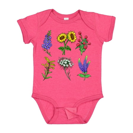 

Inktastic Group of Beautiful Wildflowers Gift Baby Boy or Baby Girl Bodysuit