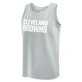 thumbnail image 2 of Men's Fanatics Gray Cleveland Browns Elements Tank Top, 2 of 3