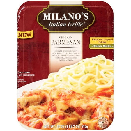 Milano's Italian Grilled Chicken Parmesan Entree, 18 oz