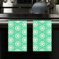 thumbnail image 2 of YladaFaie Repetition Art Symmetry Kitchen Dish Towels Set of 2 Funny Pattern Hand Towels with Hanging Loop for Bathroom Cooking Home Decor, 16 x 24 Inch, 2 of 7