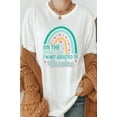 thumbnail image 6 of The Bright Side Im Not Addicted To Graphic Tee T-Shirt, 6 of 6