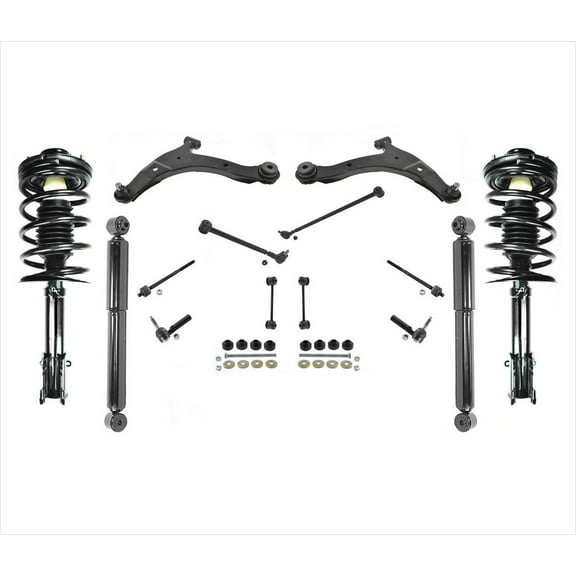 16 PC Kit Front Struts Shocks Control Arms   Rear Lateral Arms 01-10 PT Cruiser
