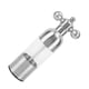 thumbnail image 5 of Molinillo de pimienta profesional recargable con rotor de cerámica, grosor ajustable, manual, molinillo de sal y pimienta para cocina, plateado, pequeño, 5 of 10