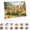 River Grassland-1, variant on FLOPESN 2026 Desk Calendar DIY Diamond Painting Craft Kit – Complete Paper Calendar with Special Drills, Holiday Wreath & Gnome Themes for Home Office Decor-Waterfall