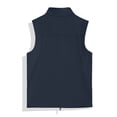 thumbnail image 5 of IUYRTFE Women's Softshell Vest Stand Collar Zip Up Sleeveless Windproof Lightweight Casual Gilet, 5 of 6