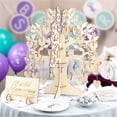 thumbnail image 1 of Decoración de Pieza Central de Libro de de Huésped Deseos de para perfecl árbol de los deseos de boda de madera, 1 of 8