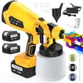 thumbnail image 1 of Cordless Paint Sprayer DEJUNPIOOL 5500mAh w/ 2 Batteries, 1 of 9