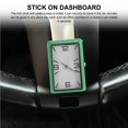 thumbnail image 3 of Kenally Tablero de instrumentos del automóvil Mini reloj Reloj automotriz Reloj del automóvil Reparación Interior Luminoso Reloj de cuarzo Automoción decorativa y accesorios Numero 3 Kenally VI009273-03, 3 of 6