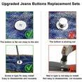 thumbnail image 5 of EcoNesxp 17mm Seamless No-Nail Removable Metal Jeans Button Replacement Repair Combination Threaded Rivets and Screwdriver Set 15mm Seamless No-Nail Removable Metal Jeans Button Replacement Repair Co, 5 of 5