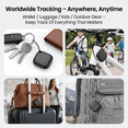 thumbnail image 5 of Air Tracker Tags(iOS Only) - Bluetooth Tracker Compatible with Apple Find My App, Item Finder Smart Tag for Keys, Luggage, for Keys, Luggage[Apple MFi Certified], 5 of 6