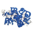 thumbnail image 5 of 26pcs Iron on English Letter Patches Alphabet Applique Patches Sew on Appliques, 5 of 5