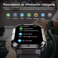 thumbnail image 4 of Reloj Inteligente Hombre Militar Impermeable Bluetooth Call, 4 of 8