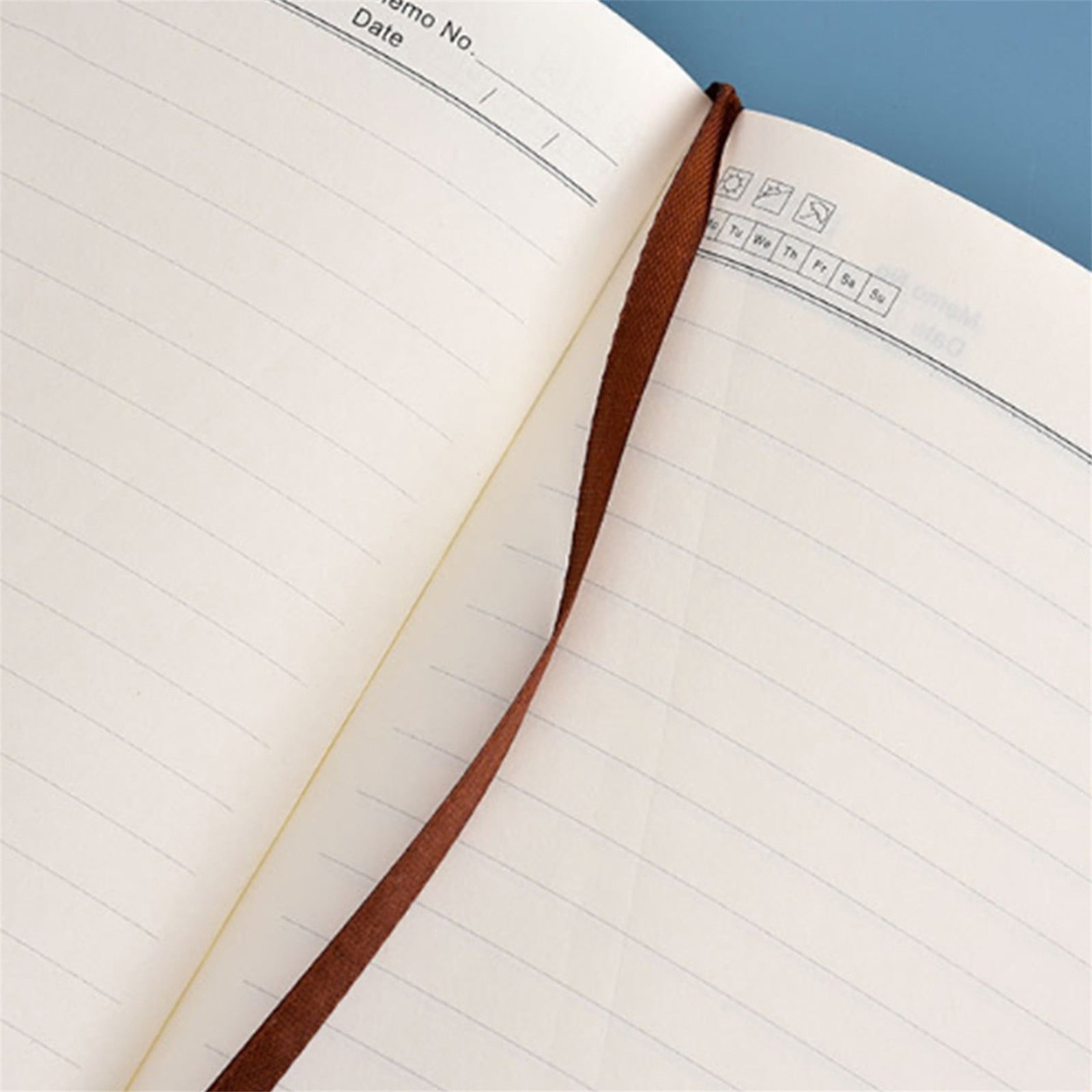 VKLU A5 Executive Journal, 100 Sheets 200 Pages Thick Paper Notebook, Sturdy Hardcover Leather Writing Pad for Professionals, Black, Durable Diary for Work and Travel