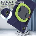 thumbnail image 4 of Funda protectora de color para Samsung Tab S7 Fe de 12,4 pulgadas con soporte para bolígrafo, anillo ajustable grande y protección contra golpes., 4 of 5