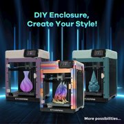Flashforge Adventurer 5M 3D Printer Enclosure kit, DIY Design, Reduce Noise, Increase Safety and Odor Isolation, Supports Printing High Temperature Filaments