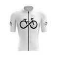 thumbnail image 1 of Bike Forever II Maillot de Cyclisme Blanc - 4TG, 1 of 3
