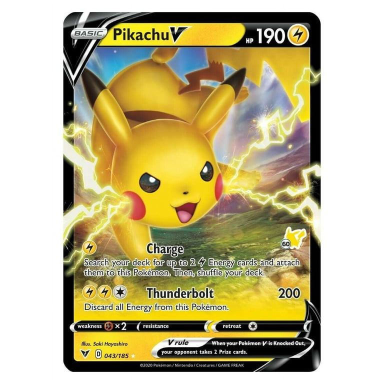 Pokemon Trading Card Game Pikachu 60-Card Deck - Walmart.com