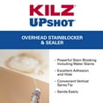 thumbnail image 2 of KILZ Upshot Interior Overhead Stain Sealer & Primer, Aerosol, 10 ounces, 2 of 5