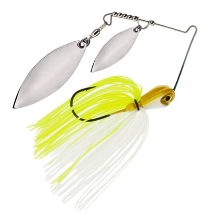 Reaction Tackle Lead Spinnerbaits - 3-Pack Double Willow Blade
