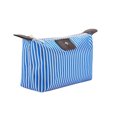 thumbnail image 2 of xiaxaixu Women Waterproof Makeup Bag, Classic Striped Cosmetic Organizer Multifunctional Pouch, 2 of 7