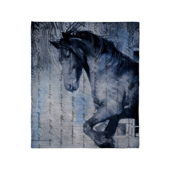 CafePress - Friesian Throw Blanket - Soft Fleece Throw Blanket, 50"x60" for All Ages