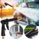 thumbnail image 2 of Pistola de agua portátil de alta presión, limpieza de Metal ajustable, máquina de lavado de coches, boquilla de manguera de riego de jardín, aspersor de agua de espuma, 1 ud., 2 of 5