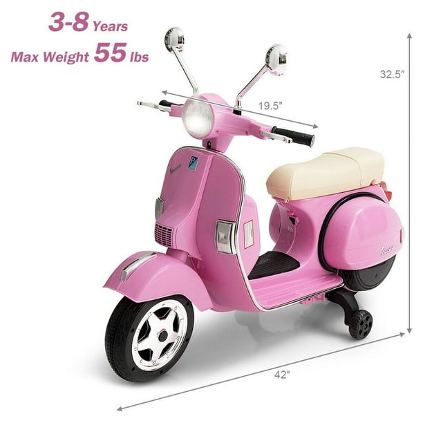 Kids electric clearance ride on scooter