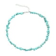 thumbnail image 4 of Guardoinrt Femmes Filles Perles Déclaration Collier à la Mode et Polyvalent Addition Bleu Vert 5Set, 4 of 6