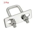 thumbnail image 2 of Uxcell M6 20mm Inner Width U-Bolts 304 Stainless Steel 2 Pack, 2 of 4