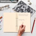 thumbnail image 5 of Haosy Gray Black Camouflage Notebooks 2 Pcs 1-subject Journal 60 Sheets A5 College Ruled Paper Detachable Ring 8.3"x5.7", 5 of 8