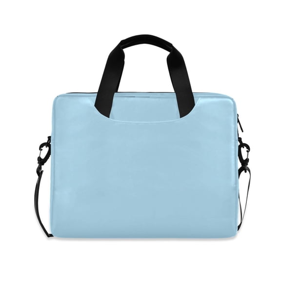 16inch Laptop Briefcase, Business Laptop Bag with Detachable Strap & Padded Compartment, Water-Resistant Polyester,Blue
