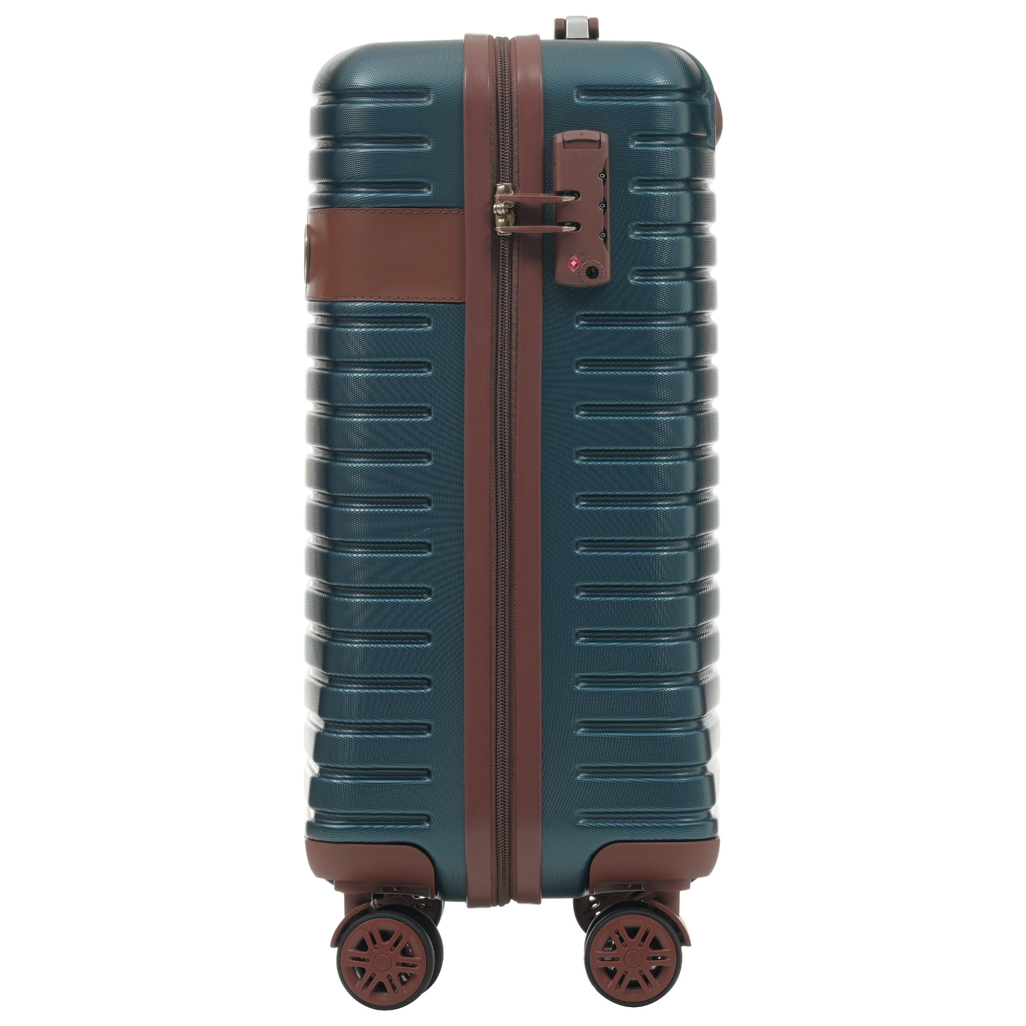 Oufan Luggage Set 3 Piece, 20" ABS Carry on Luggage w/ Spinner Wheels & TSA Lock, Lightweight Hardshell Suitcases w/ Travel Bag & Toiletry Bag