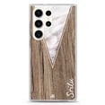 thumbnail image 1 of Marble & Wood II Samsung Galaxy Ultra Clear Case, iPhone 13 Pro Max, 1 of 5