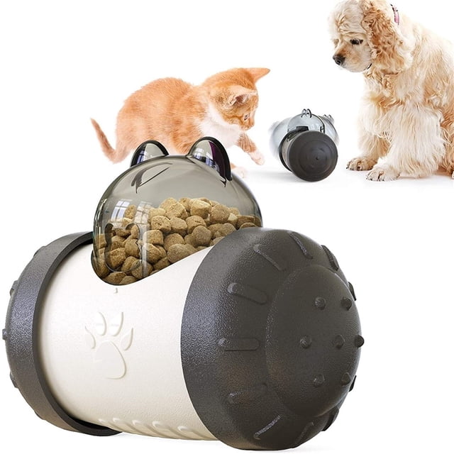 mtvxesu Pet Toys Dog Toy Interactive Toy for Slow Food Leaking Tumbler Wobbly Man Bear Sale