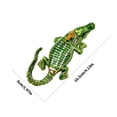 thumbnail image 5 of MOMOJIA Crocodiles Shaped Jewelry Box With Secure Lock Portable Storage for Earrings Necklaces Rings Alloy Craftsmanship, 5 of 11