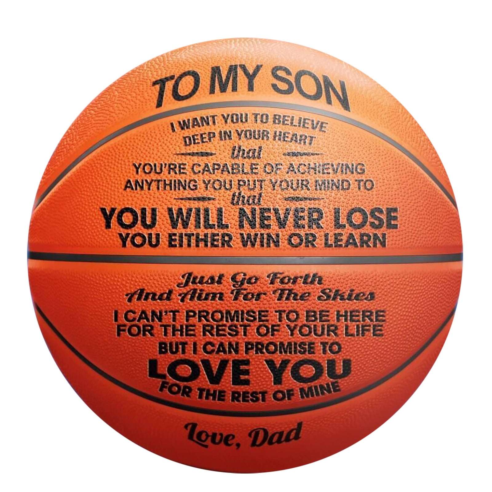 Miarhb Customized Basketball Dad Love Basketball Sports Toys Gift Walmart Com Walmart Com