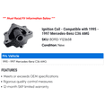 thumbnail image 2 of Ignition Coil - Compatible with 1995 - 1997 Mercedes-Benz C36 AMG 1996, 2 of 2