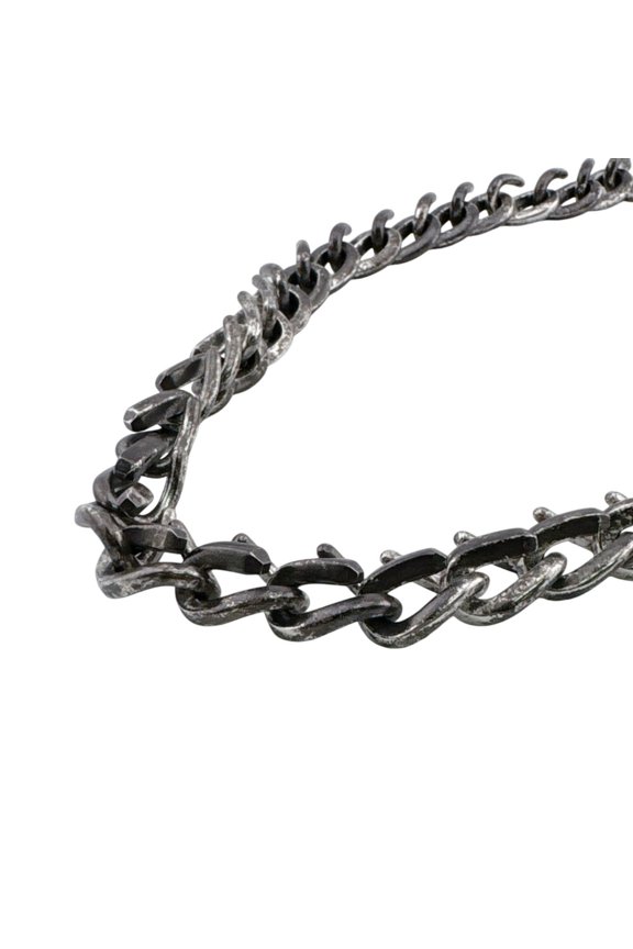 Pre-Owned TIFFANY&Co. Tiffany Large Link Necklace Choker Chain Silver