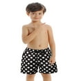 thumbnail image 4 of MesaSe Parent-child Swim Trunks Quick Dry Swim Shorts Polka Dot/ Plant Print Bathing Suits with Pockets, 4 of 8