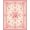 Pink, Pattern 8, variant on ODIKA 8'x10' Washable Area Rug Durable, Non-Slip Pink Bedside Vintage Gingham Border Tug Throw Dorm Rig Shack for Living Room, Under Sectional, Family