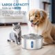 thumbnail image 2 of Cat Water Fountain, 108oz/3.2l Cat Fountain, Automatic Dog Water Dispenser With Led Light And Circulating Filtration System For Cats, Dogs, Multiple P, 2 of 5