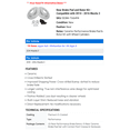thumbnail image 2 of Rear Brake Pad and Rotor Kit - Compatible with 2014 - 2016 Mazda 3 2015, 2 of 2