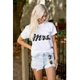 thumbnail image 4 of Mrs. Bride Bachelorette Honeymoon Women's Plus Size Graphic Tee Brisco Brands 5X, 4 of 5