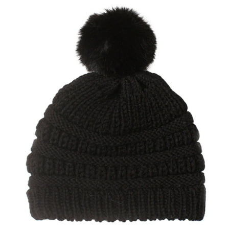 

2 Packs Toddler infant Baby Boys Kids Winter Hats Boys Girls Knitted Cap Beaniess Kids Hat Boys Pompom Elastics Turban Winter infant Pool Hat Warm Hat