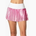 thumbnail image 2 of Lucky In Love Women`s Dazzle Pleated Tennis Skort (  LARGE Shocking Pink  ), 2 of 4
